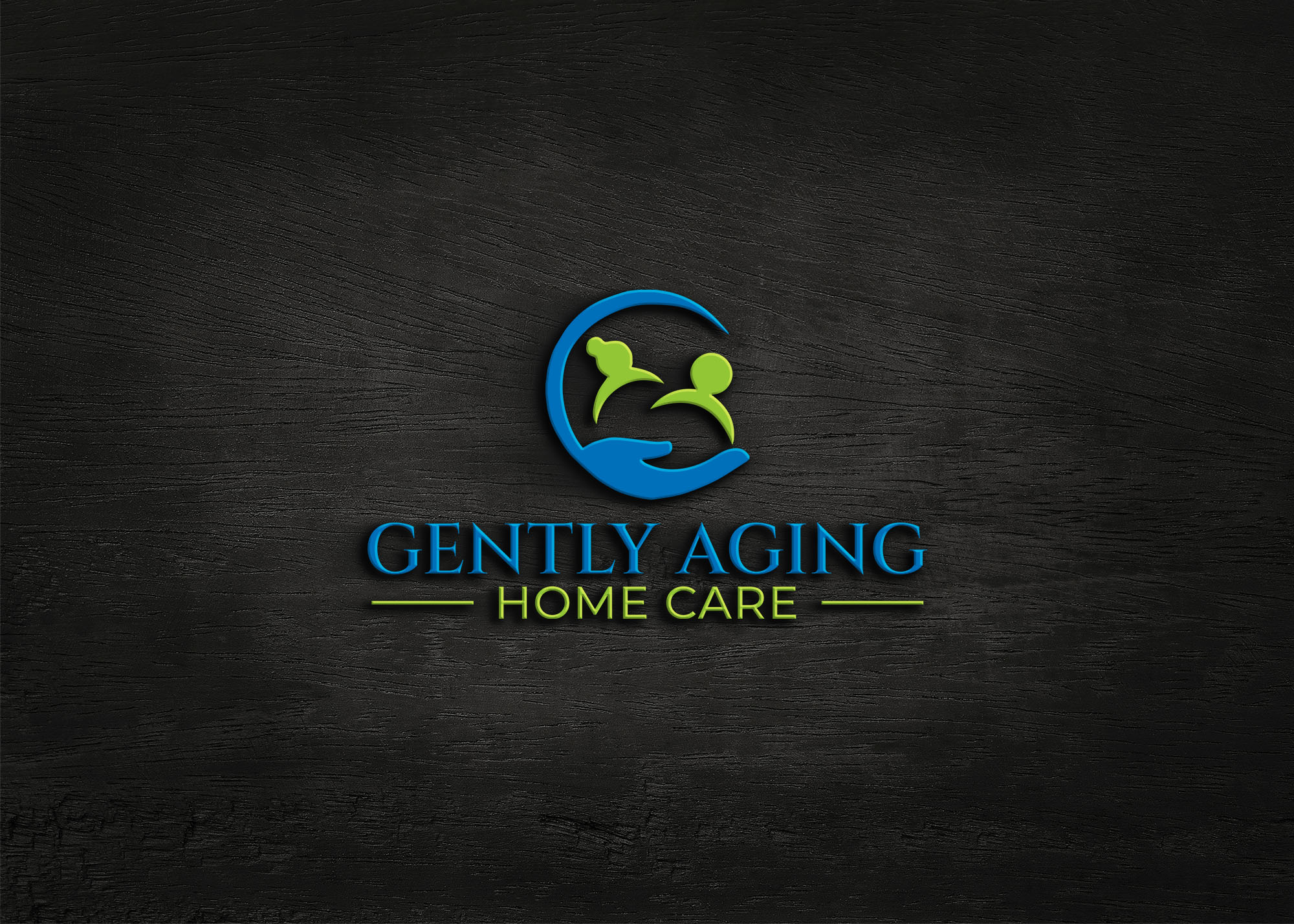 Logo Design by GraphiqueLab for Gently Aging Home Care, inc. | Design #36273183