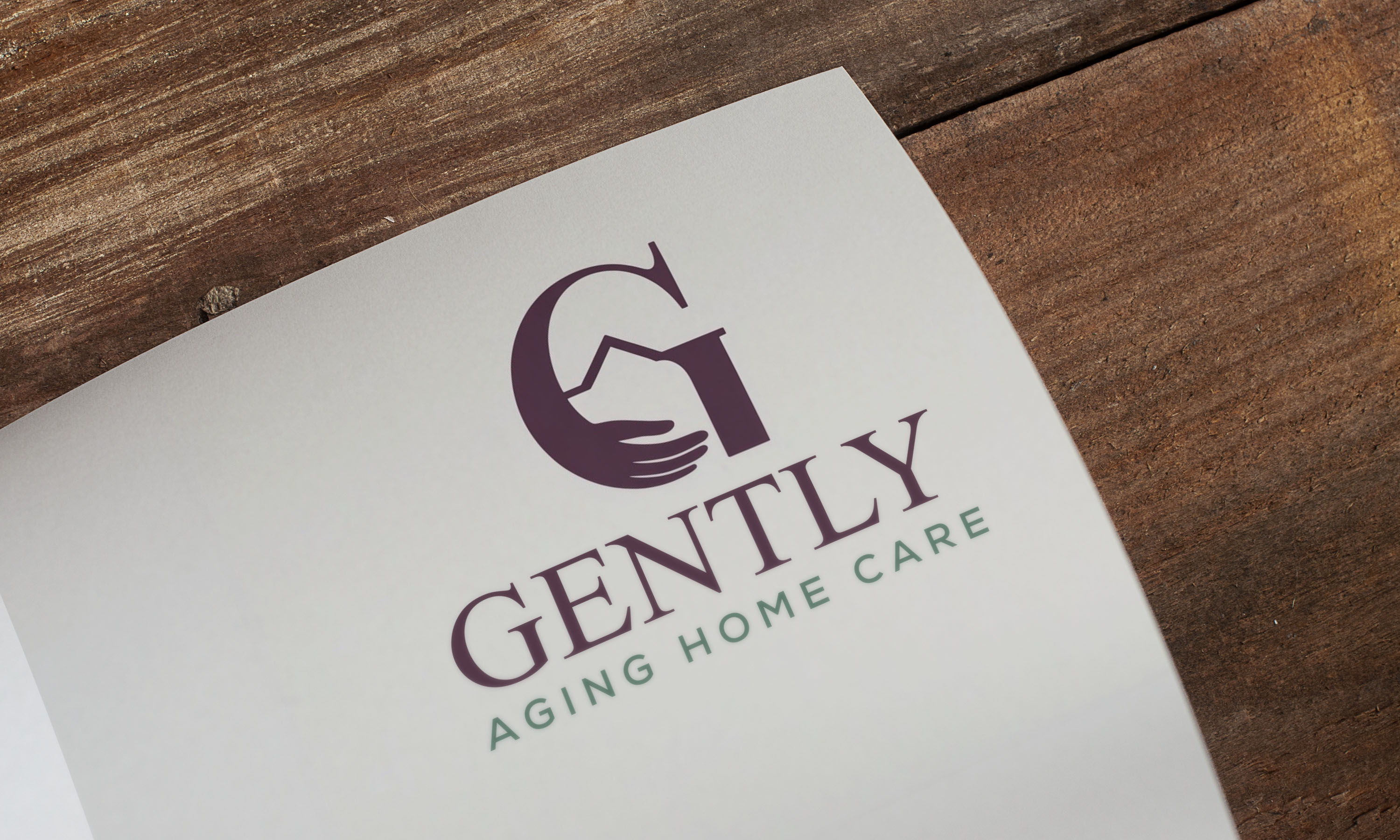 Logo Design by Loin008 for Gently Aging Home Care, inc. | Design #36273249