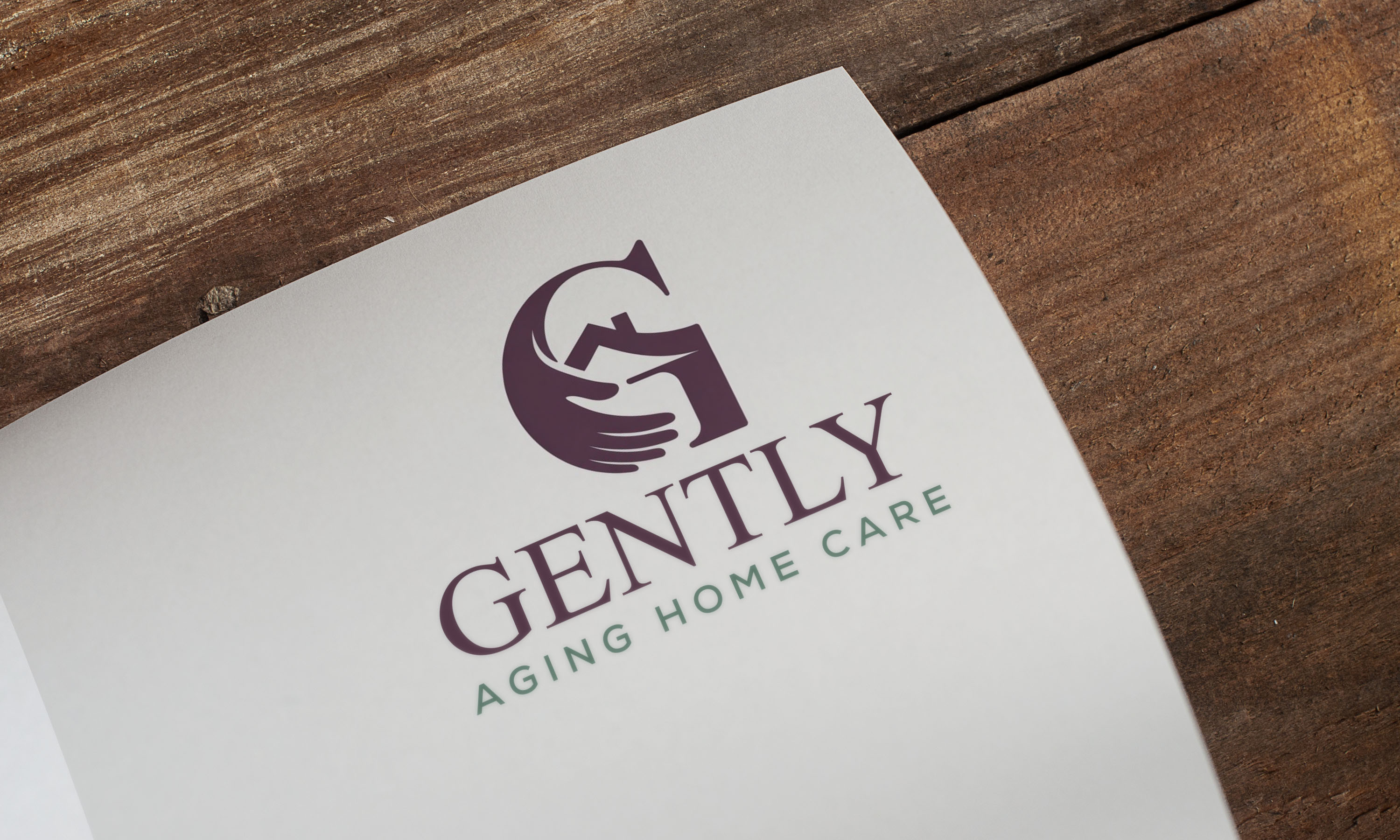 Logo Design by Loin008 for Gently Aging Home Care, inc. | Design #36273259