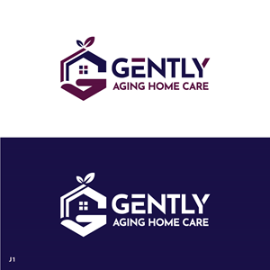 Logo Design by Sujit Banerjee for Gently Aging Home Care, inc. | Design: #36270976
