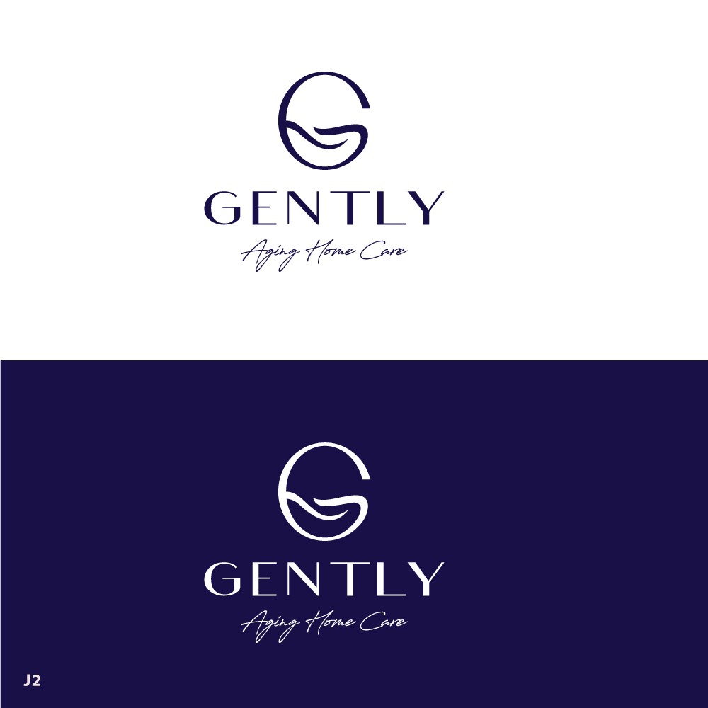 Logo Design by Sujit Banerjee for Gently Aging Home Care, inc. | Design #36270977