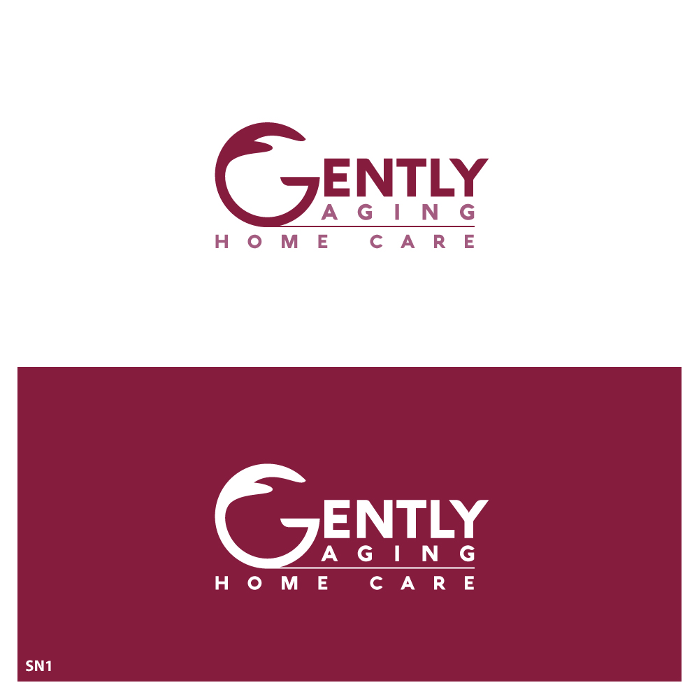 Logo Design by Sujit Banerjee for Gently Aging Home Care, inc. | Design #36270979