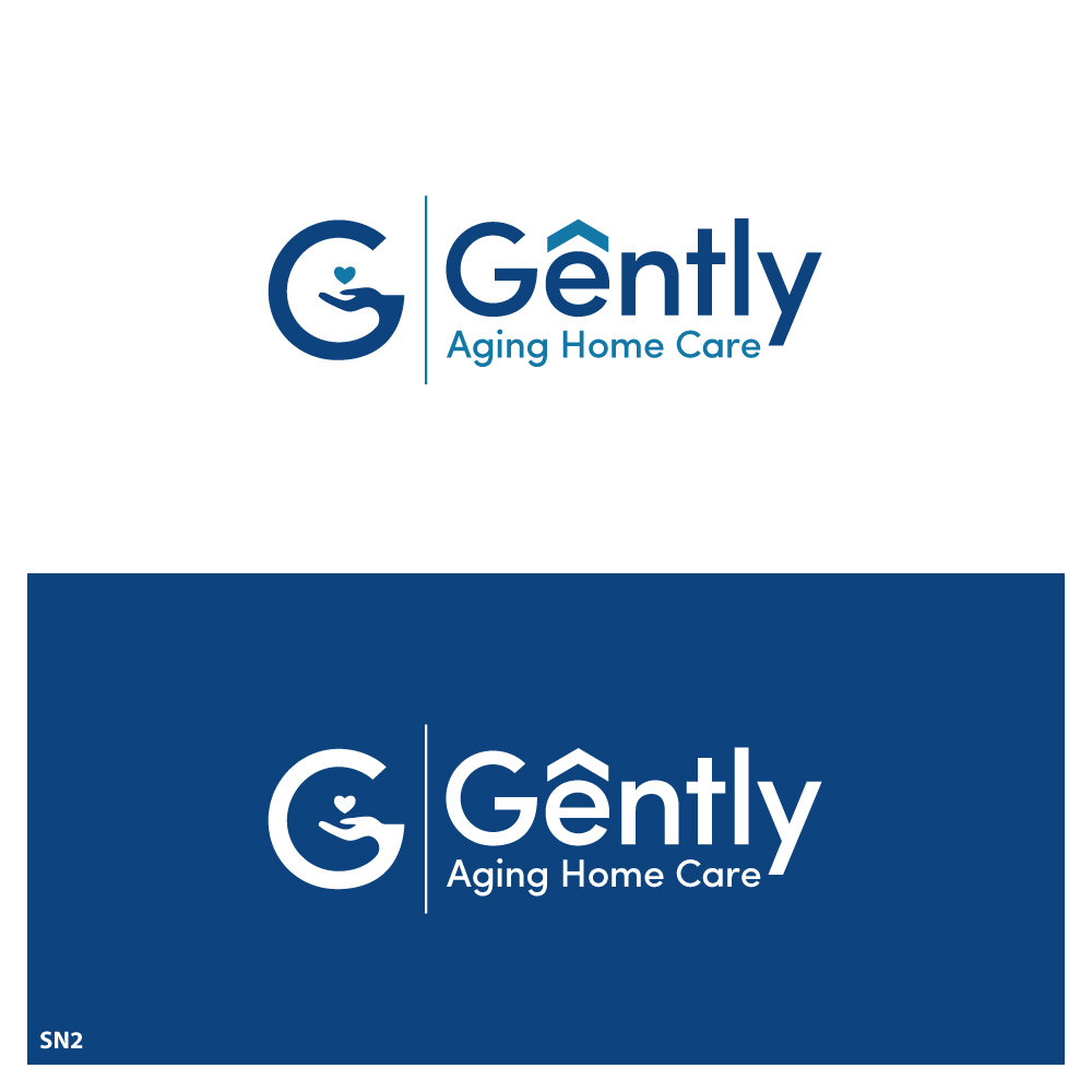 Logo Design by Sujit Banerjee for Gently Aging Home Care, inc. | Design #36270980
