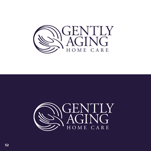 Logo Design by Sujit Banerjee for Gently Aging Home Care, inc. | Design: #36270982