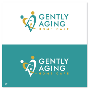 Logo Design by Sujit Banerjee for Gently Aging Home Care, inc. | Design: #36309177