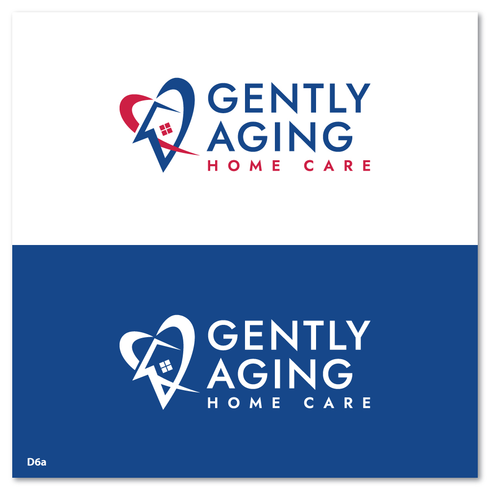 Logo Design by Sujit Banerjee for Gently Aging Home Care, inc. | Design #36309181