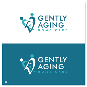 Logo Design by Sujit Banerjee for Gently Aging Home Care, inc. | Design: #36309183