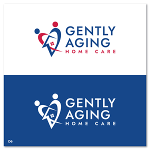 Logo Design by Sujit Banerjee for Gently Aging Home Care, inc. | Design: #36309184
