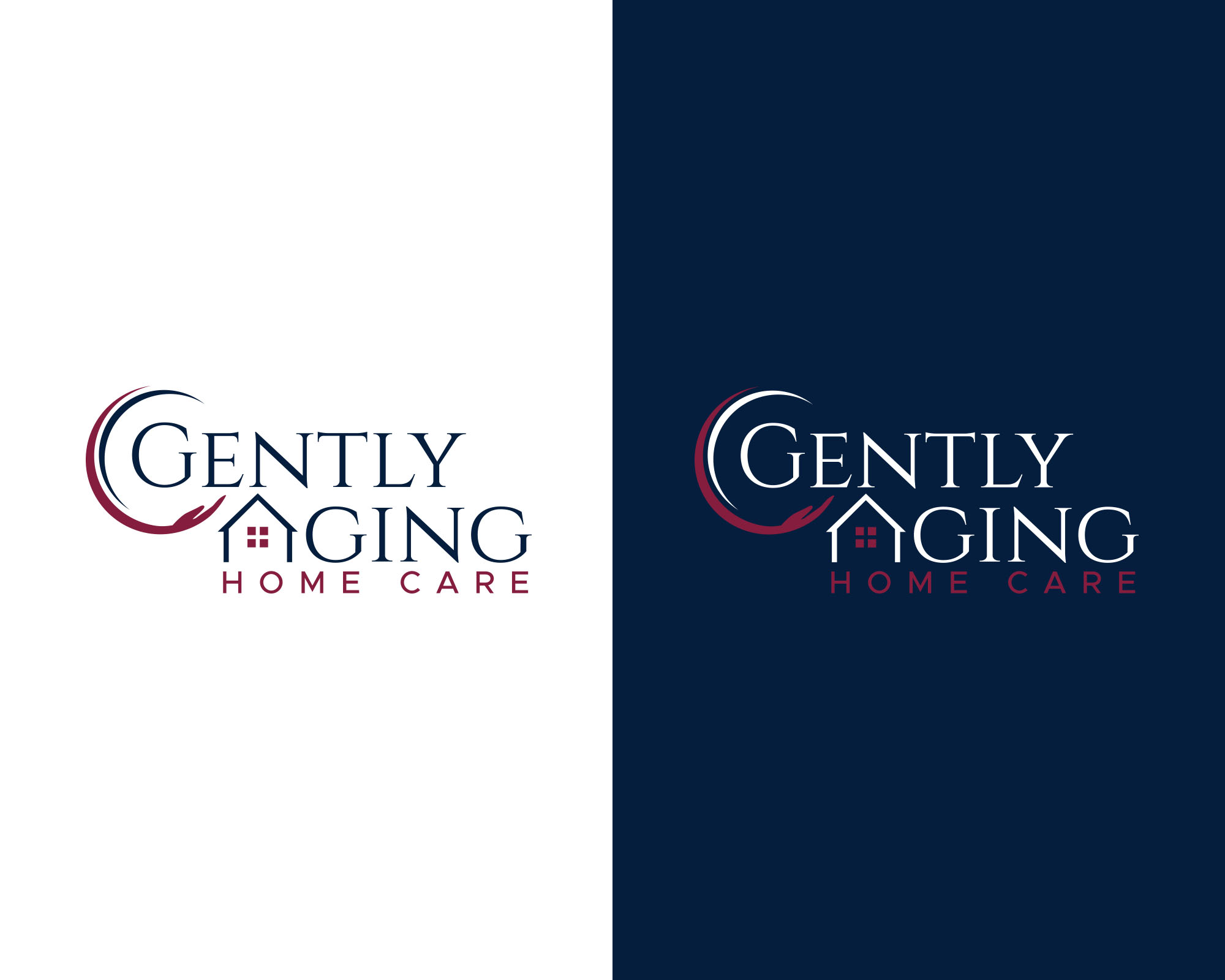 Logo Design by omdesign philippines for Gently Aging Home Care, inc. | Design #36267529