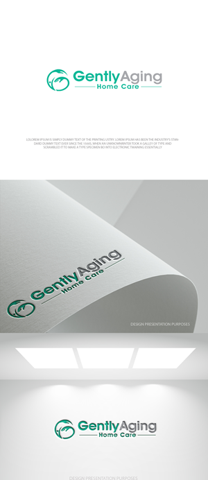 Logo Design by zebronicgraphic for Gently Aging Home Care, inc. | Design: #36270190