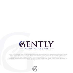 Logo Design by Maxo-Biz for Gently Aging Home Care, inc. | Design: #36271074