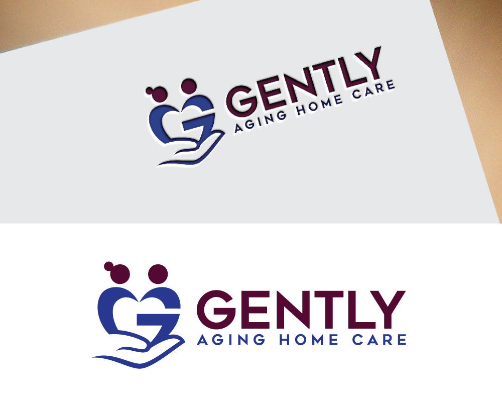 Logo Design by Fürstenberg design for Gently Aging Home Care, inc. | Design #36278867