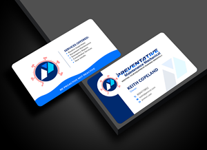 Visitenkarten-Design von Sun Moon Graphic Designer für Preventative maintinance mechanical | Design #36268171