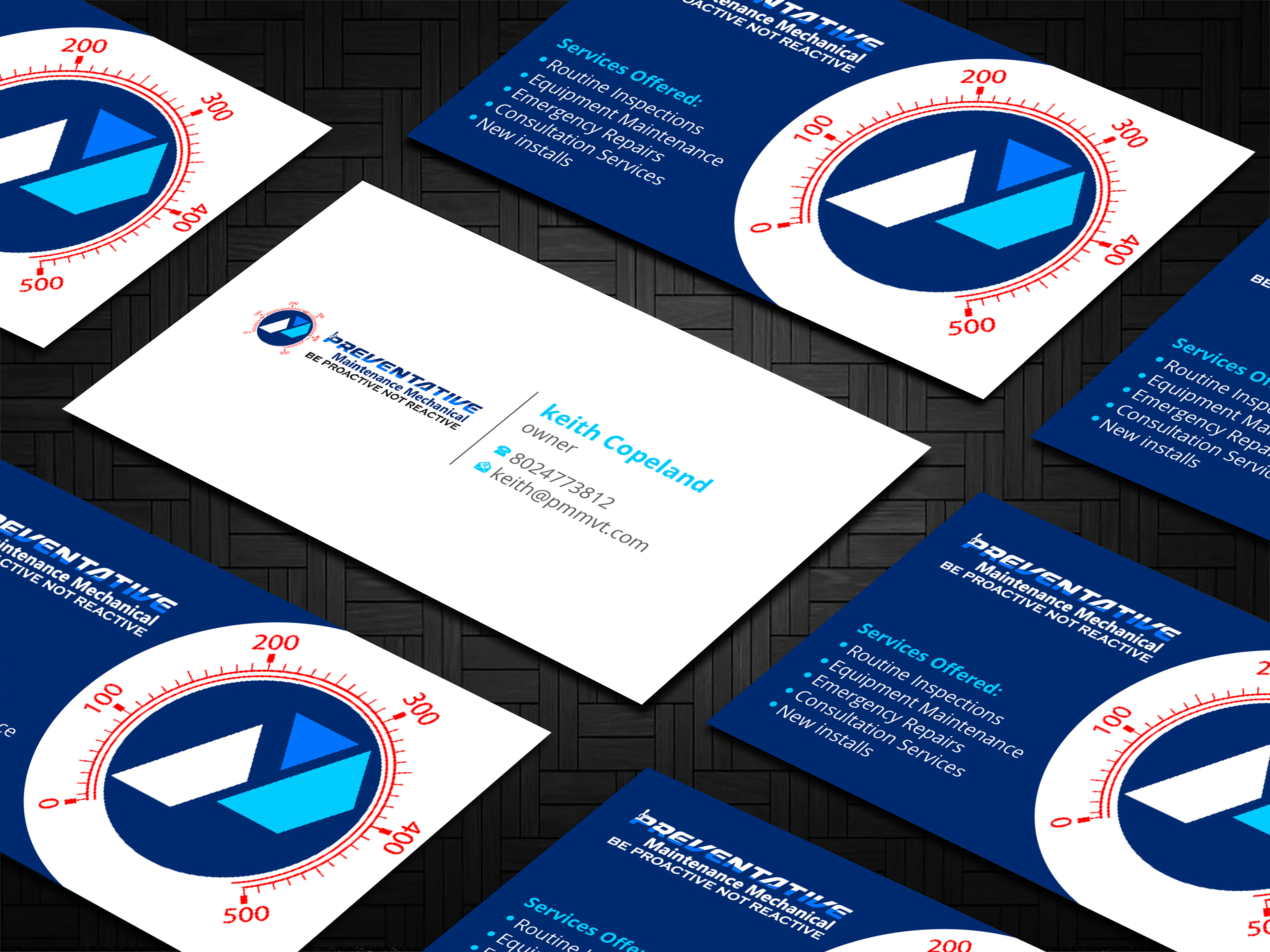 Design de Carte de Visite par LAXMI DESIGNHUB pour Preventative maintinance mechanical | Design #36268318