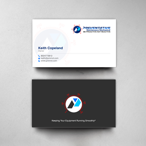 Diseño de Tarjeta de Presentación por chandrayaan.creative para Preventative maintinance mechanical | Diseño: #36270311