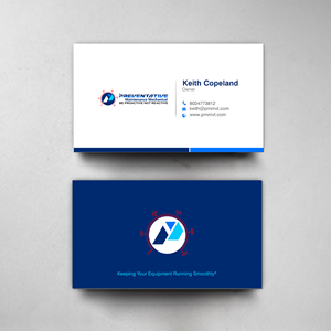 Diseño de Tarjeta de Presentación por chandrayaan.creative para Preventative maintinance mechanical | Diseño: #36270312