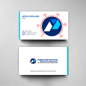 Design de Carte de Visite par chandrayaan.creative pour Preventative maintinance mechanical | Design : #36270330