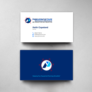 Design de Carte de Visite par chandrayaan.creative pour Preventative maintinance mechanical | Design : #36270331