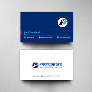 Design de Carte de Visite par chandrayaan.creative pour Preventative maintinance mechanical | Design : #36270336