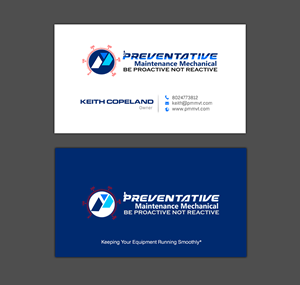 Design de Carte de Visite par chandrayaan.creative pour Preventative maintinance mechanical | Design : #36275438