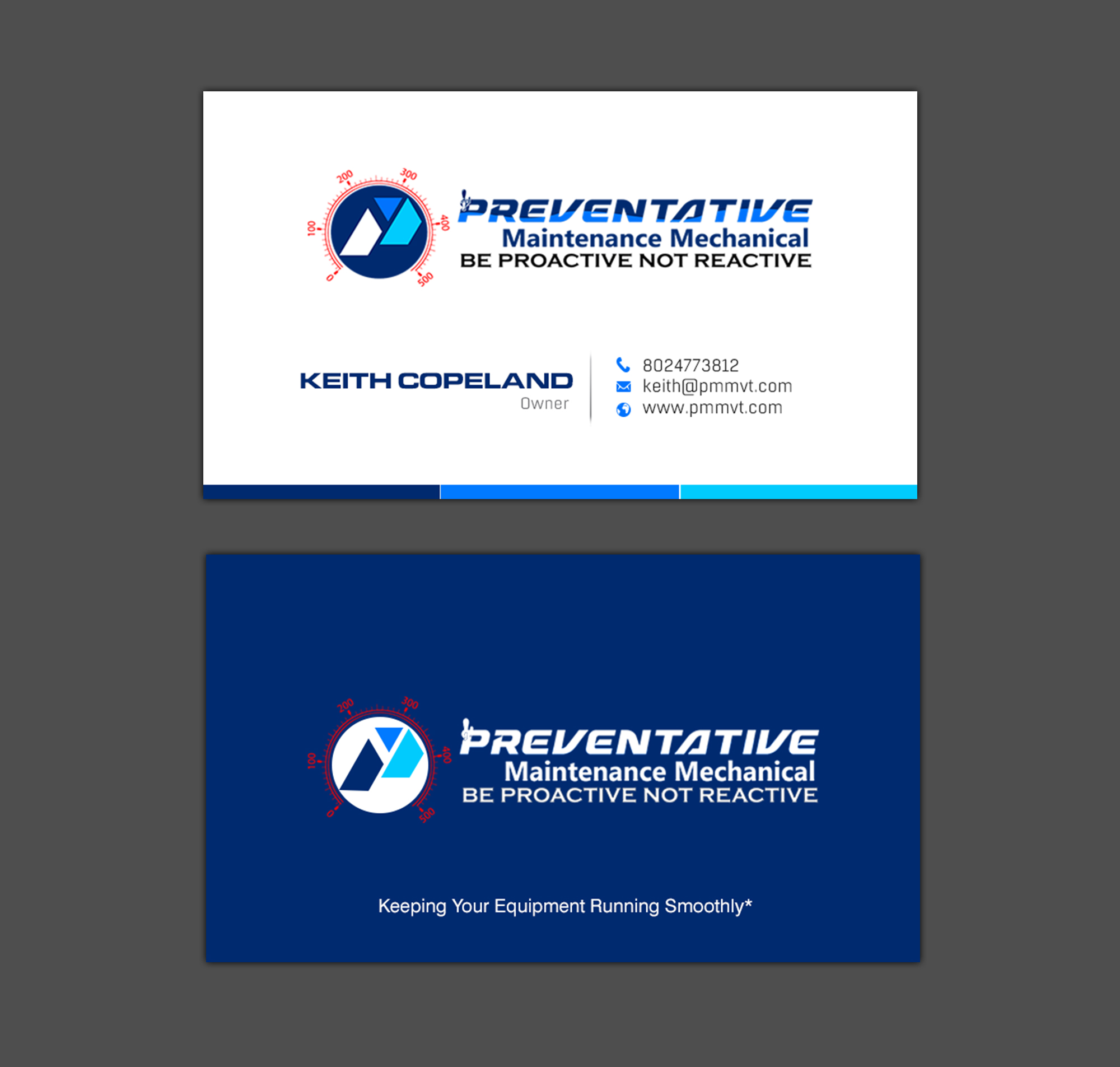 Design de Carte de Visite par chandrayaan.creative pour Preventative maintinance mechanical | Design #36275445