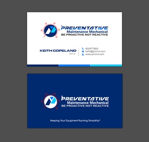 Design de Carte de Visite par chandrayaan.creative pour Preventative maintinance mechanical | Design : #36275445