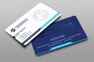 Diseño de Tarjeta de Presentación por Uttom 2 para Preventative maintinance mechanical | Diseño: #36273463