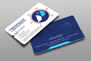 Diseño de Tarjeta de Presentación por Uttom 2 para Preventative maintinance mechanical | Diseño: #36273465