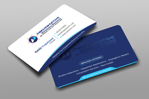 Design de Carte de Visite par Uttom 2 pour Preventative maintinance mechanical | Design : #36273468