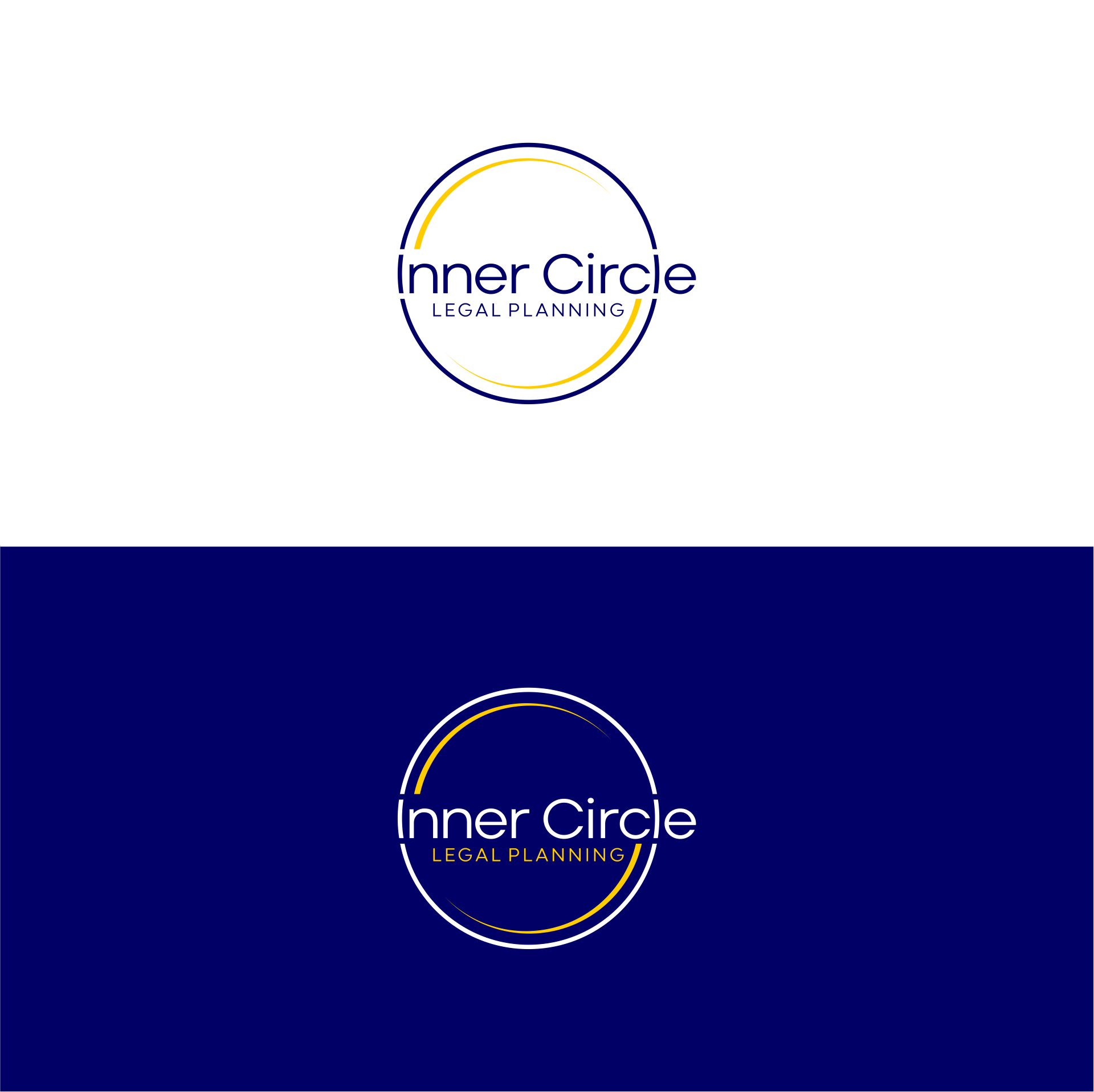 Logo Design by SastrovariuZ for Inner Circle Legal Planning | Design #36288068