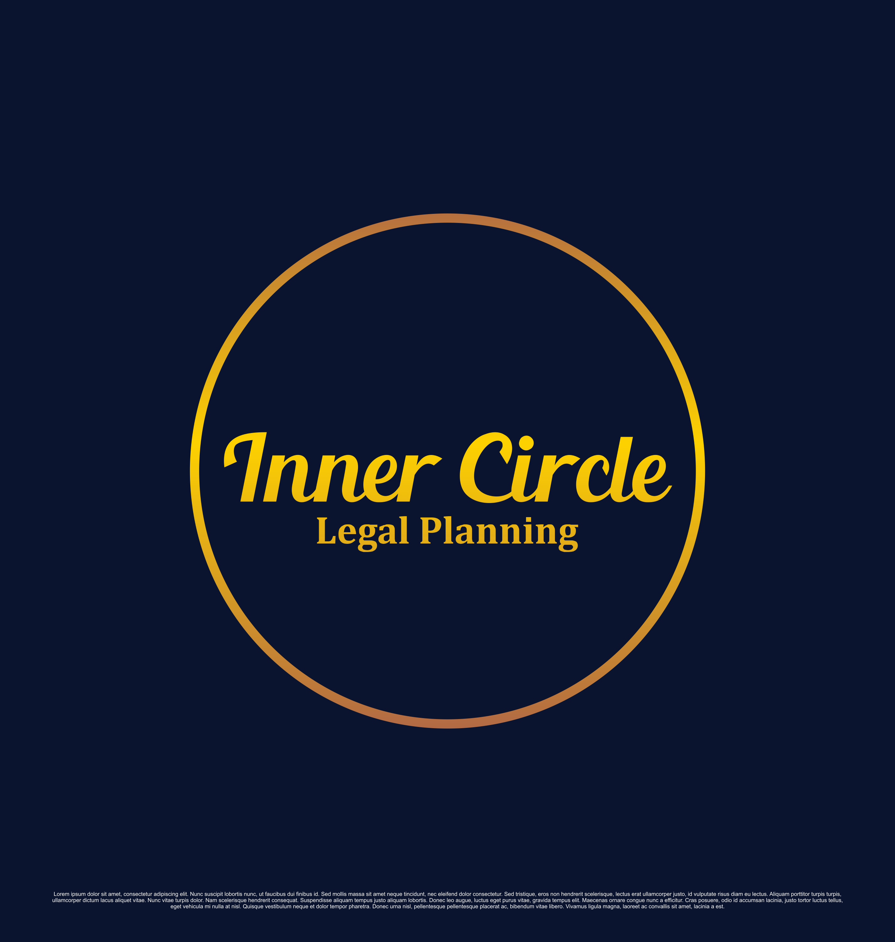 Logo Design by saesean for Inner Circle Legal Planning | Design #36279258