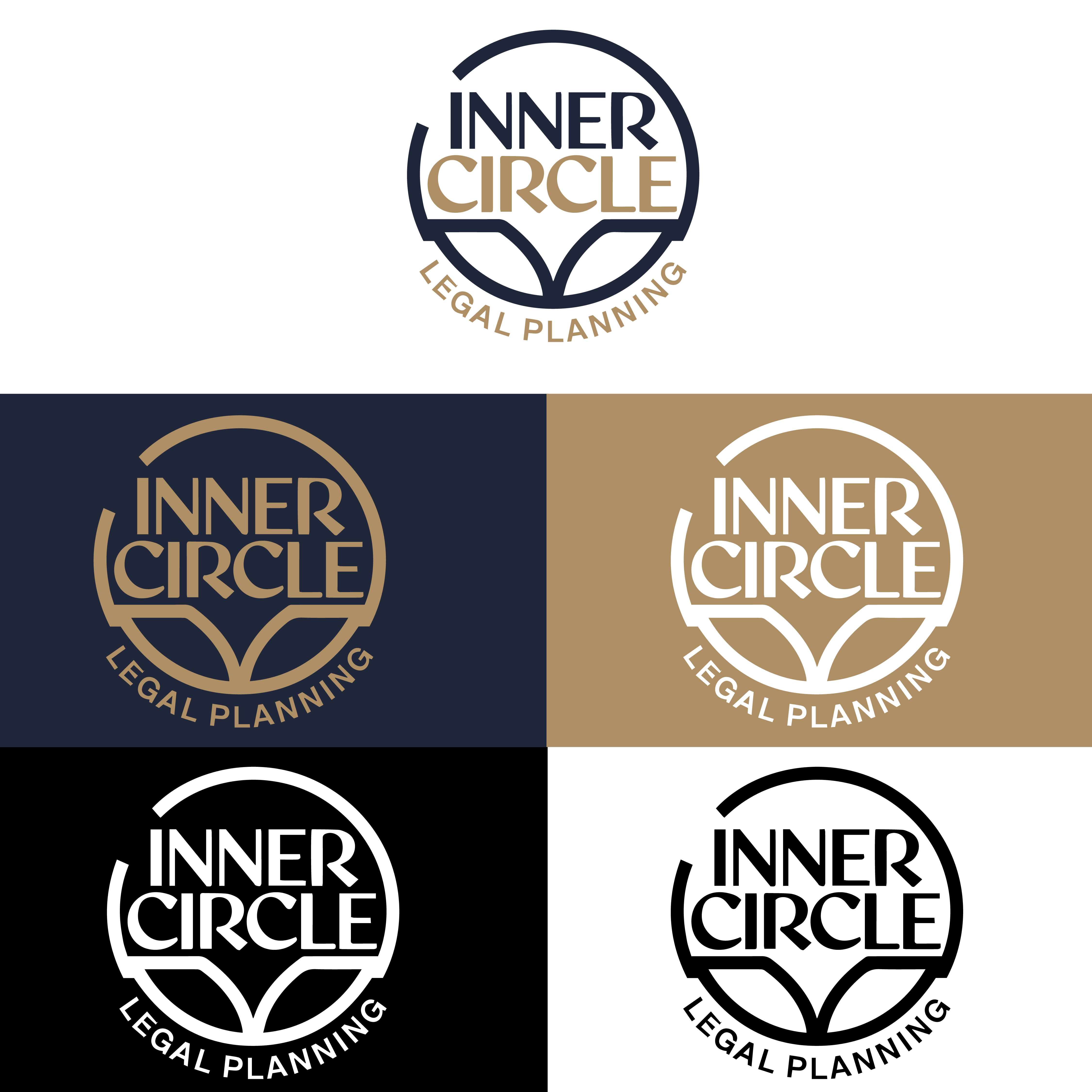 Logo Design by Shariqology for Inner Circle Legal Planning | Design #36270763