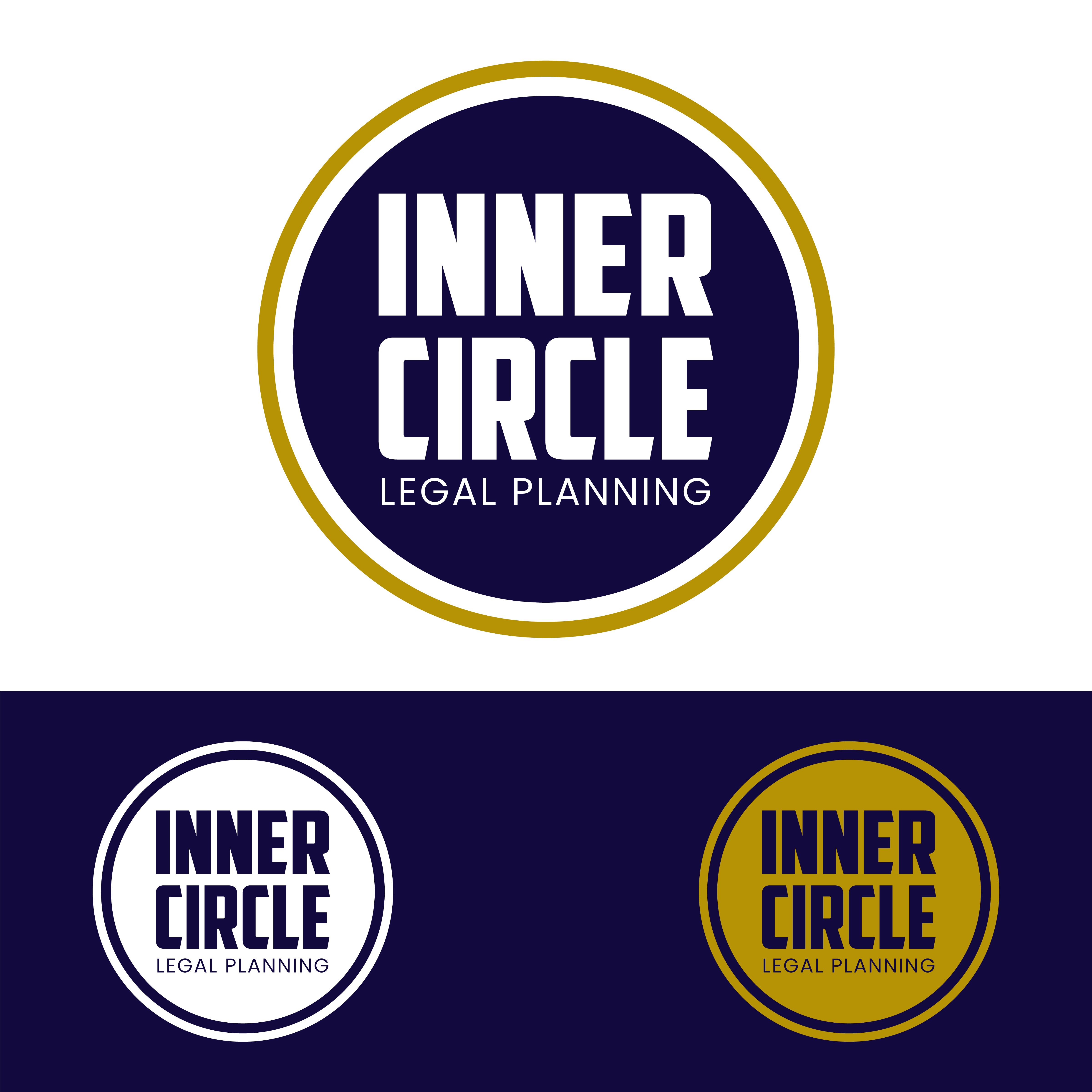 Logo Design by John Mark Arts for Inner Circle Legal Planning | Design #36271970