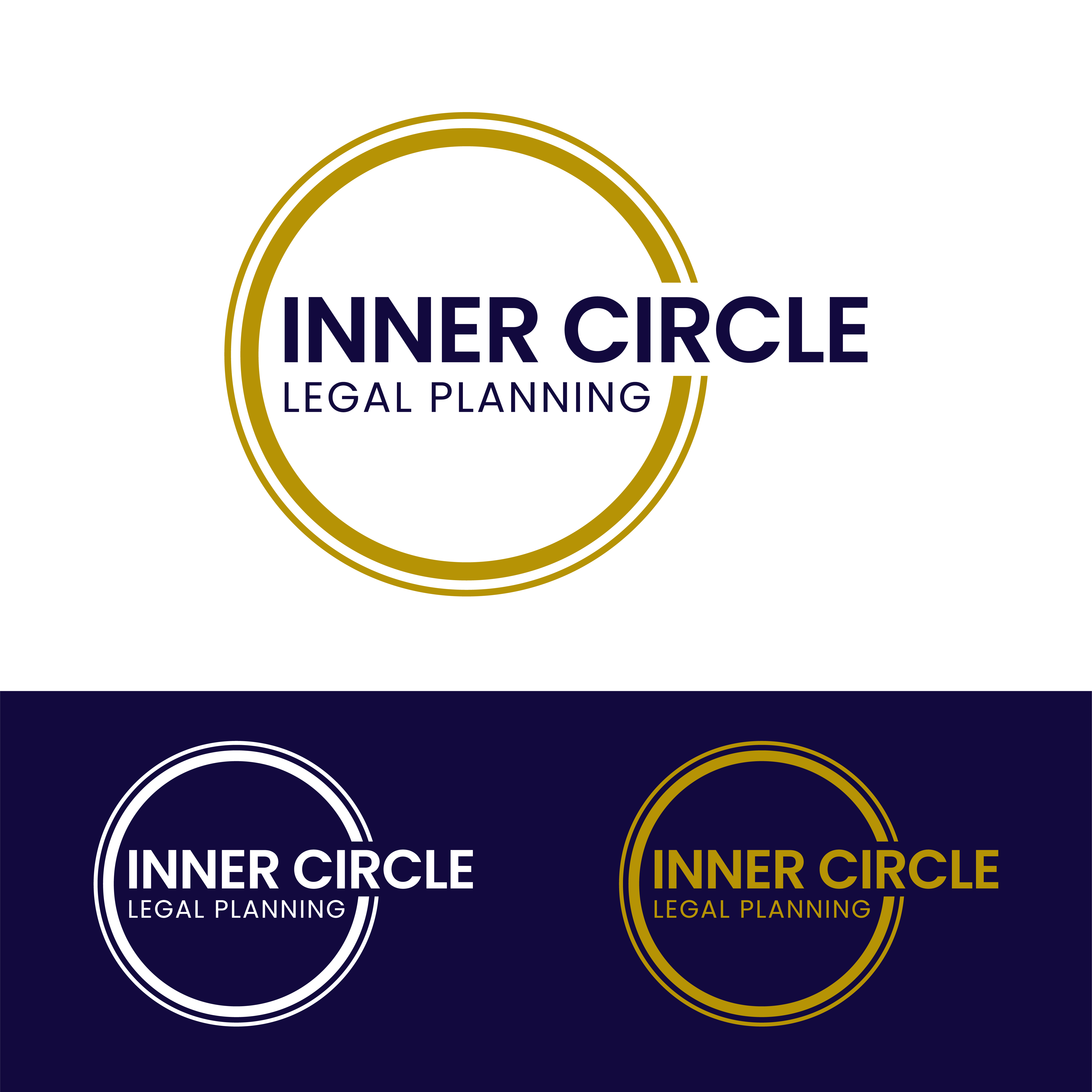 Diseño de Logo por John Mark Arts para Inner Circle Legal Planning | Diseño #36272036
