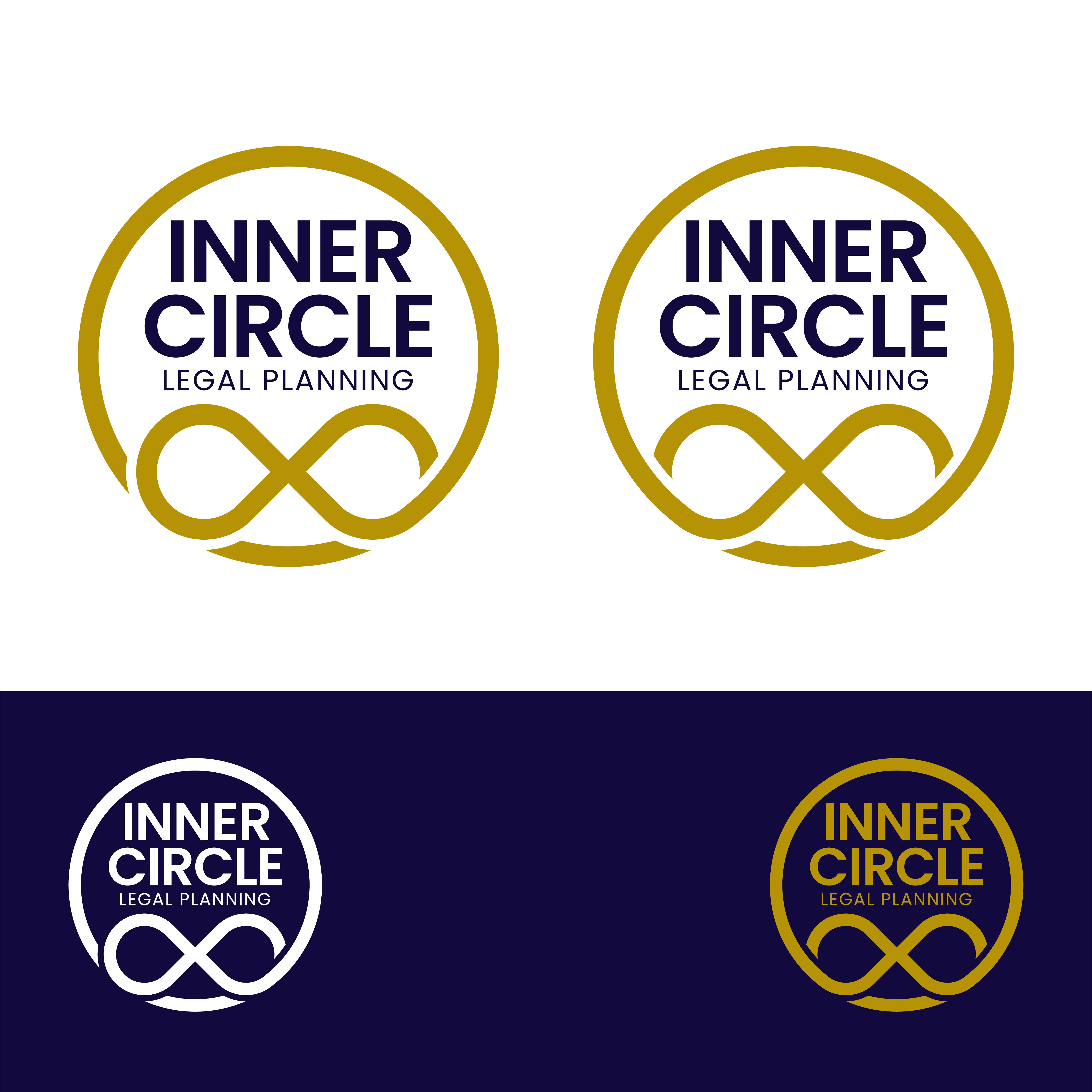 Logo Design by John Mark Arts for Inner Circle Legal Planning | Design #36272156