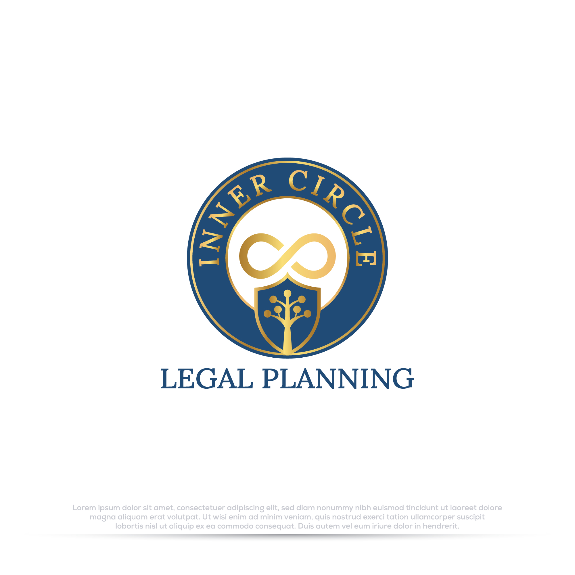 Logo Design by Pilot_DesignR™ for Inner Circle Legal Planning | Design #36273334