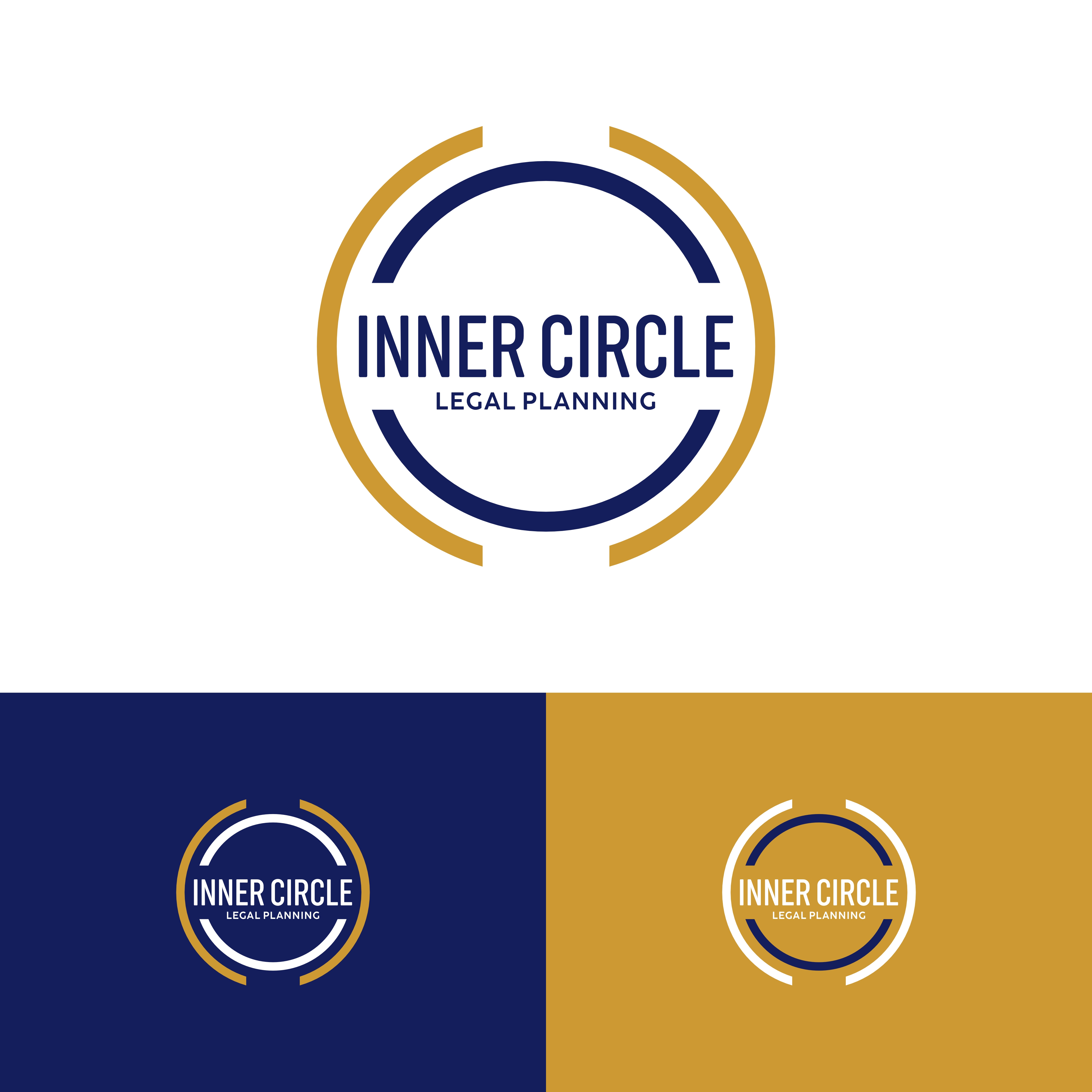 Logo Design by RezaRio for Inner Circle Legal Planning | Design #36290529