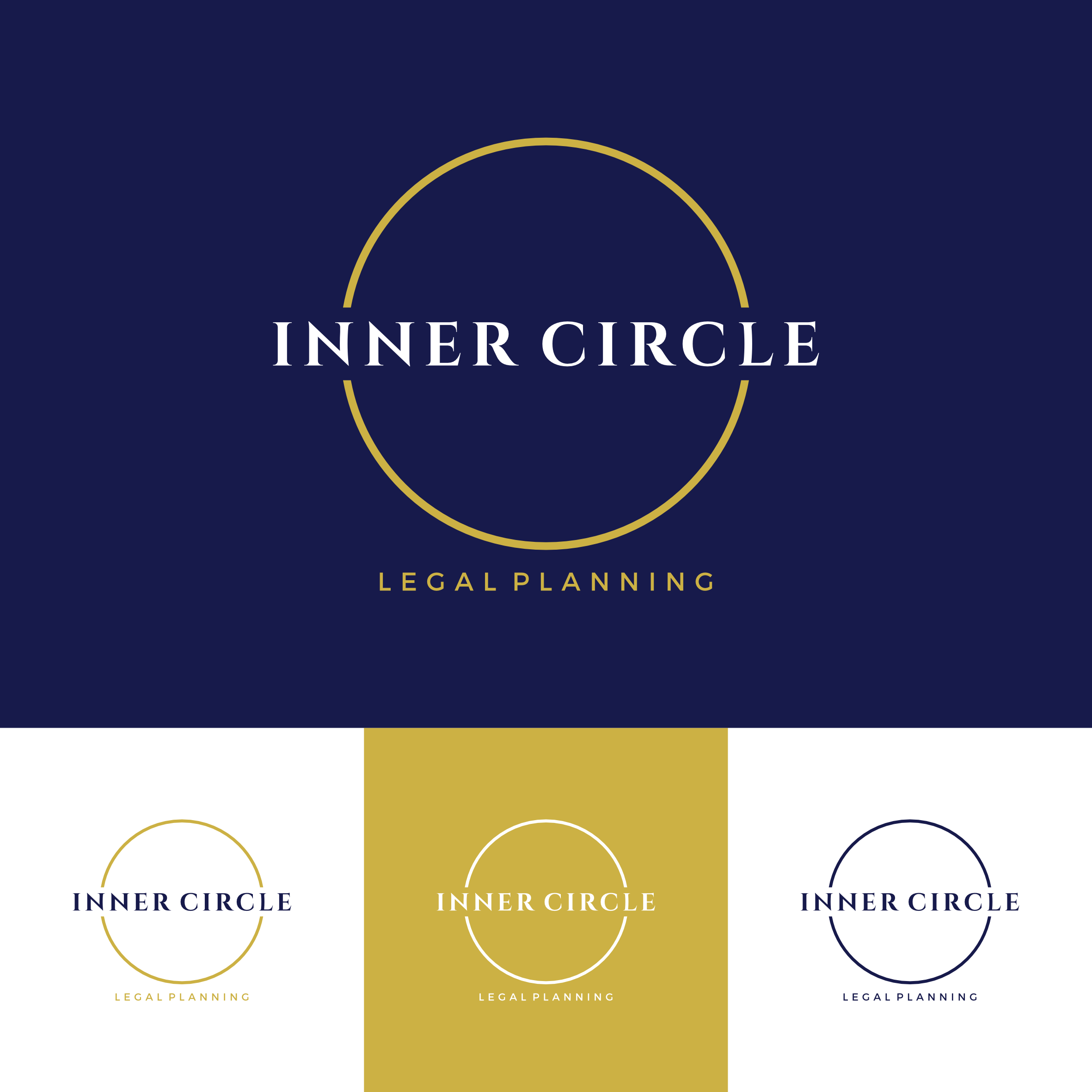 Logo Design by vectorel for Inner Circle Legal Planning | Design #36288435