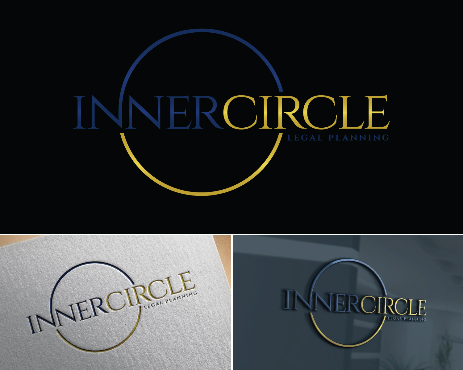 Diseño de Logo por Atec para Inner Circle Legal Planning | Diseño #36271885
