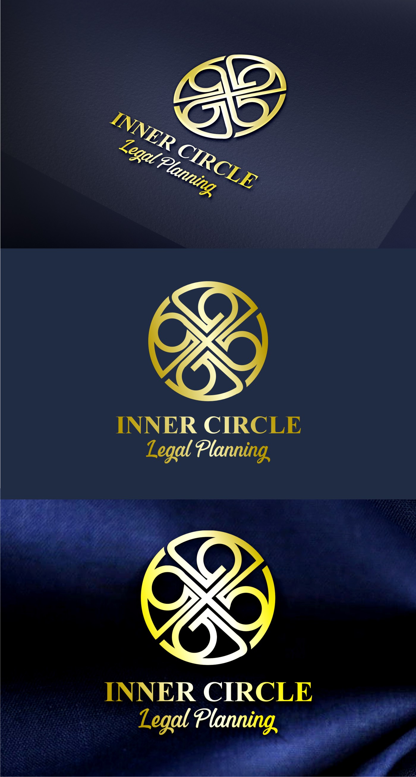 Logo Design by Soul Light for Inner Circle Legal Planning | Design #36271956