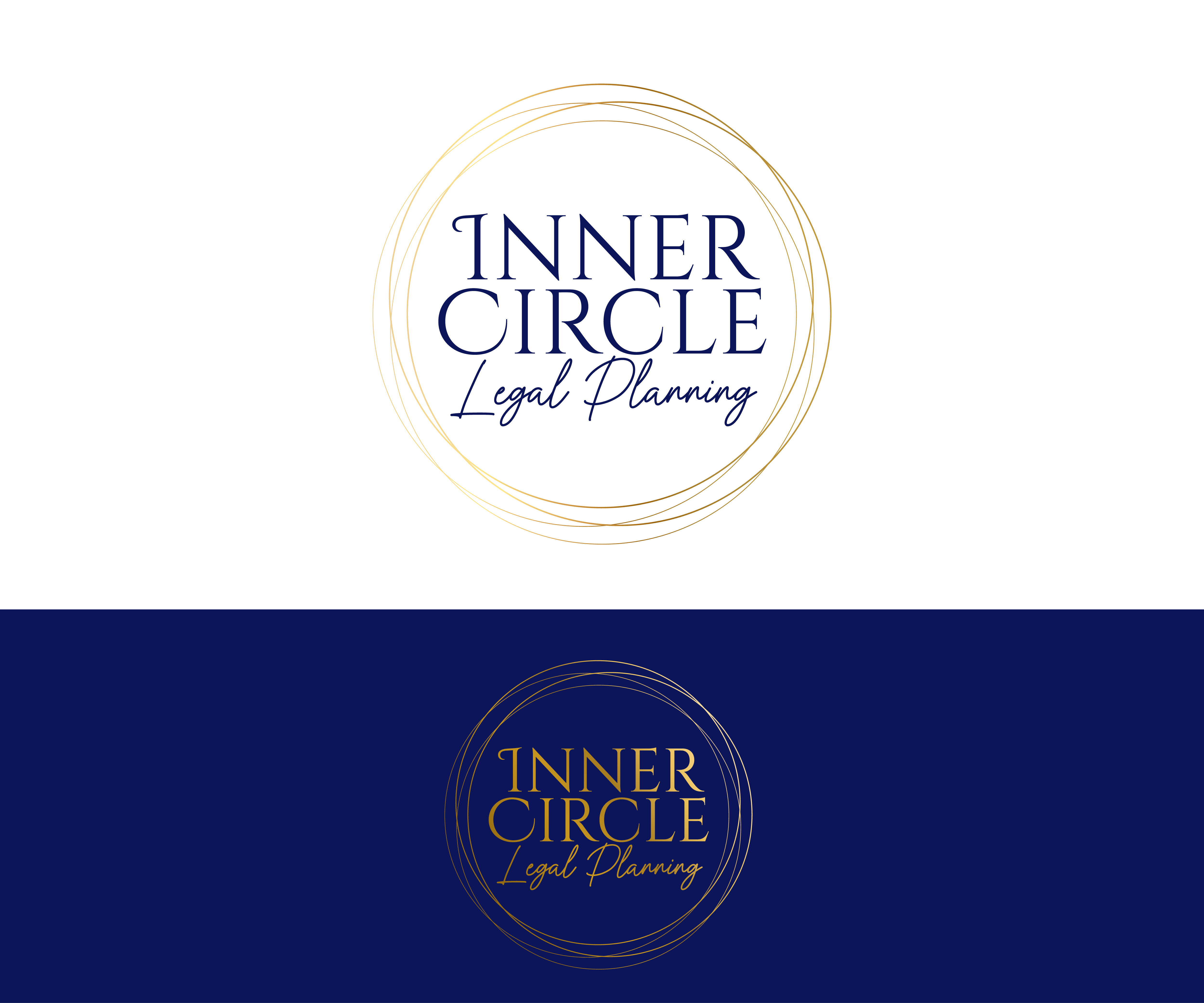 Logo Design by take8 for Inner Circle Legal Planning | Design #36274817