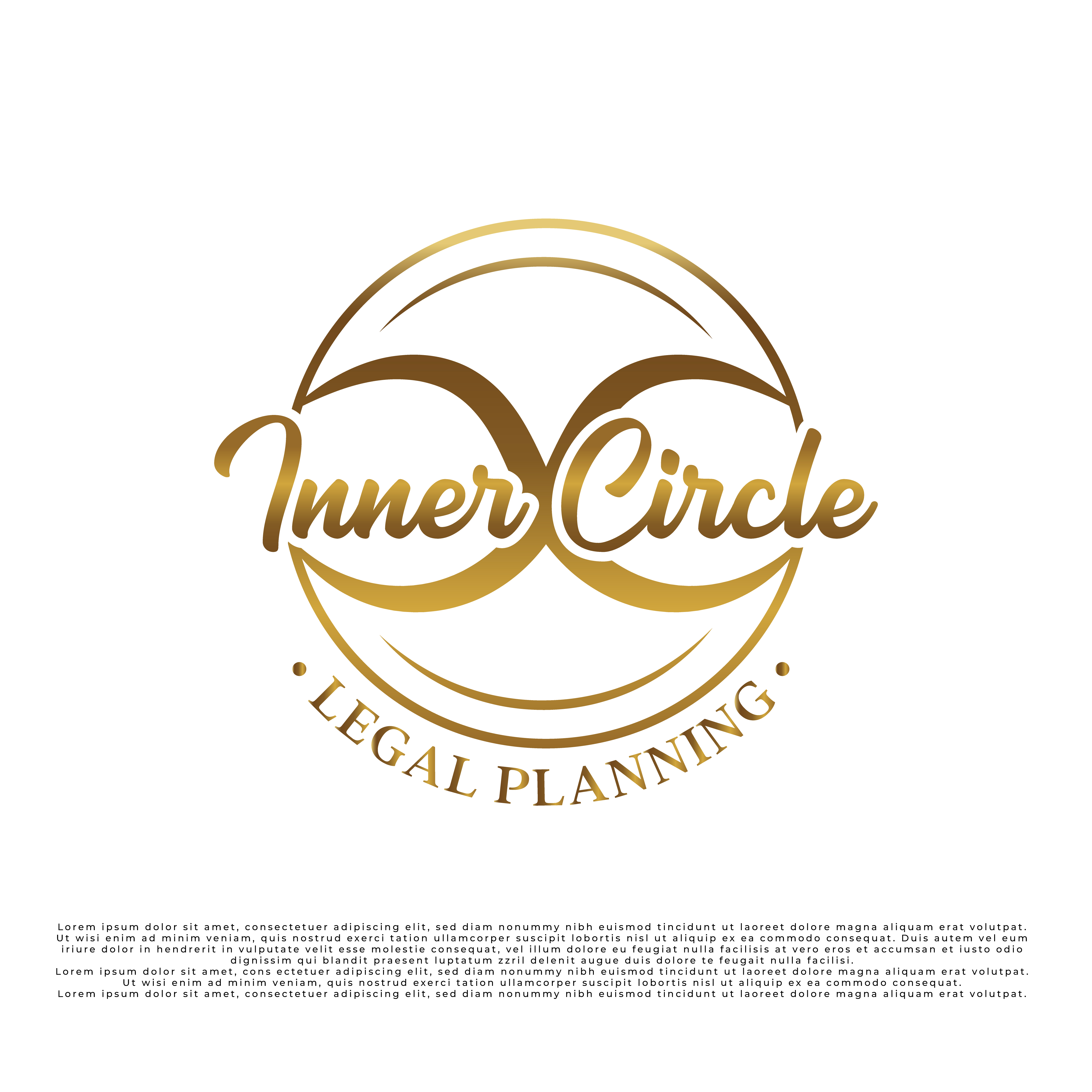 Logo Design by UAD DESIGNS for Inner Circle Legal Planning | Design #36274055