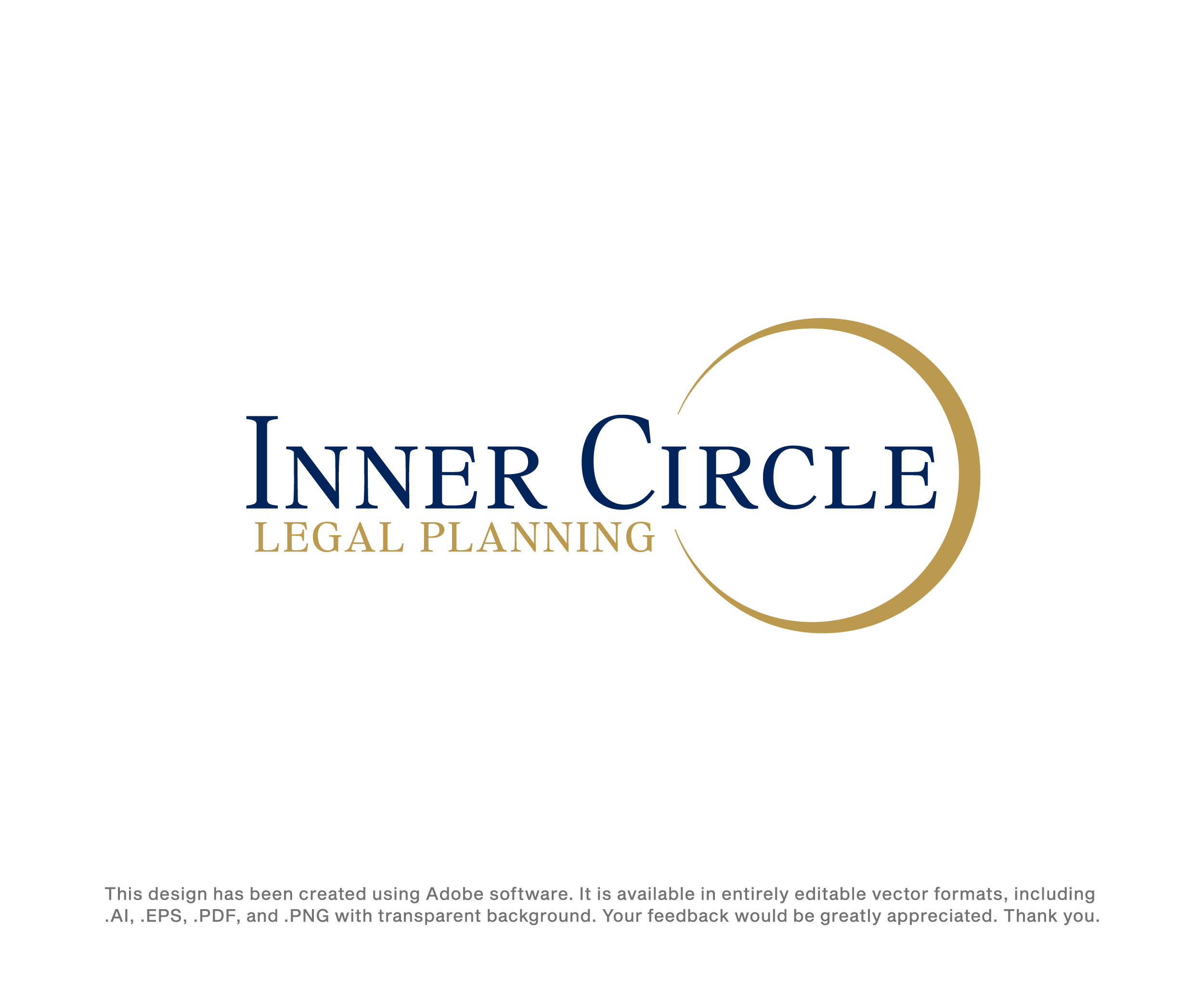 Logo-Design von Wild Geek für Inner Circle Legal Planning | Design #36282745