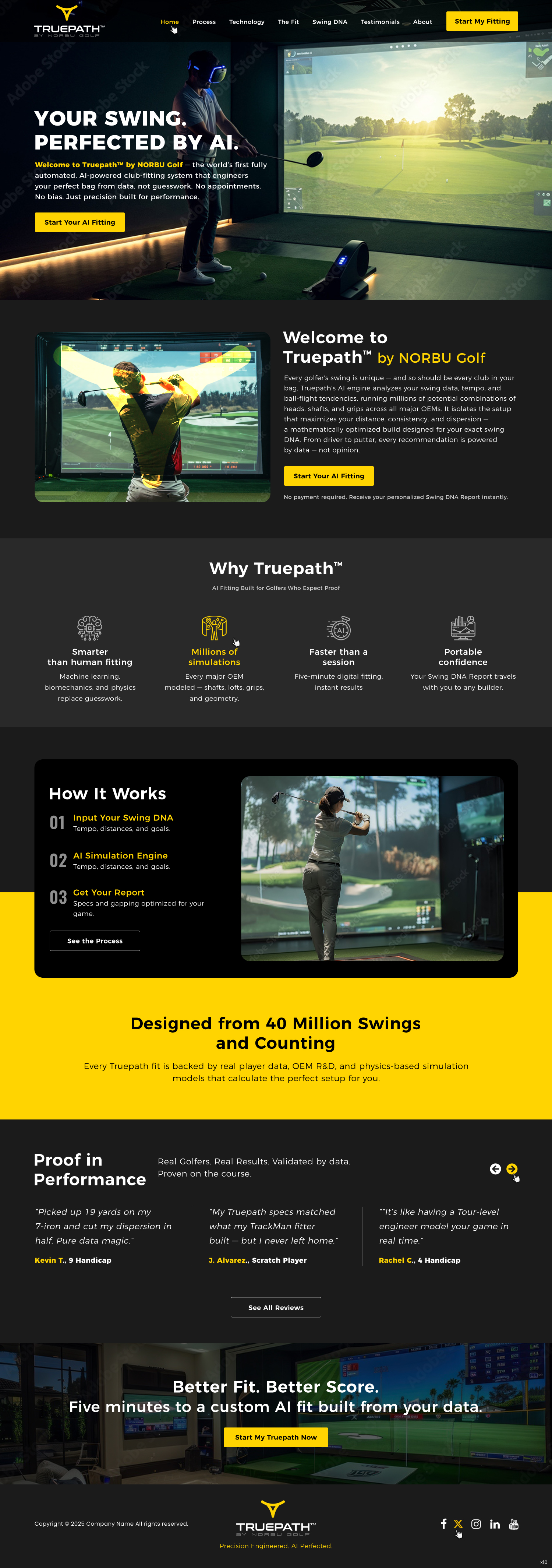 Squarespace Design by pb for The NORBU Agency | Design #36279345