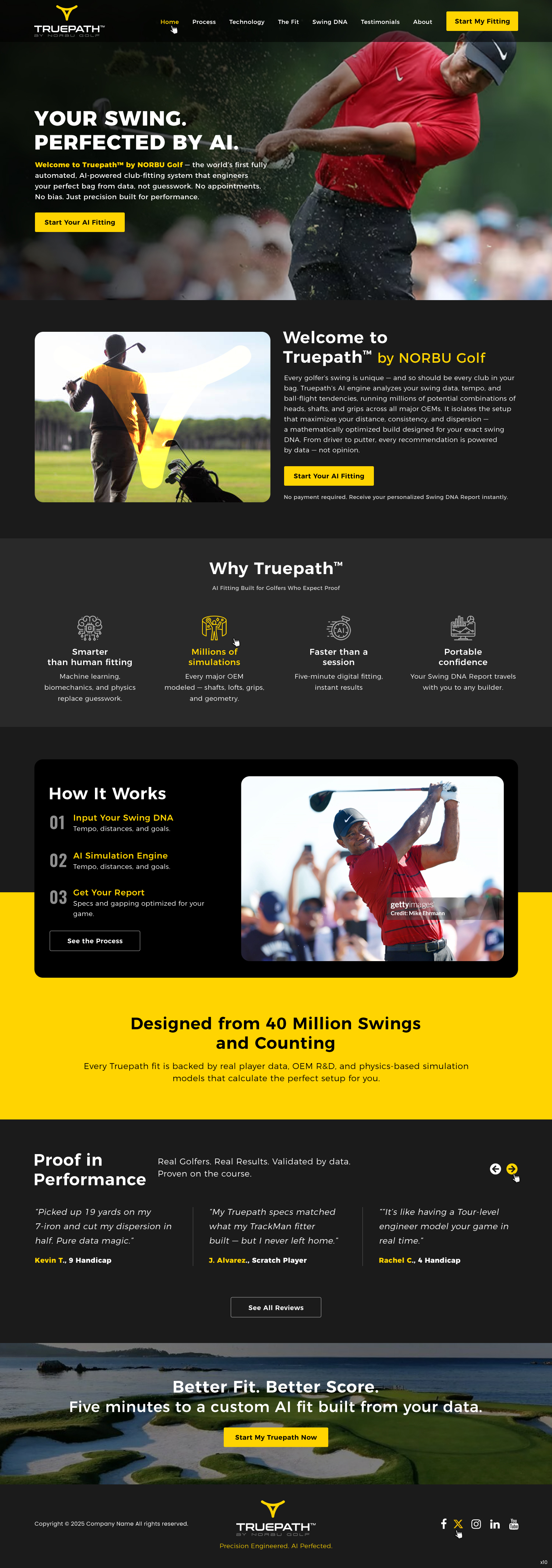 Squarespace Design by pb for The NORBU Agency | Design #36285780