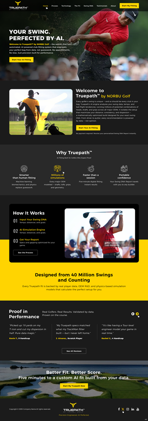 Squarespace Design by pb for The NORBU Agency | Design: #36285780