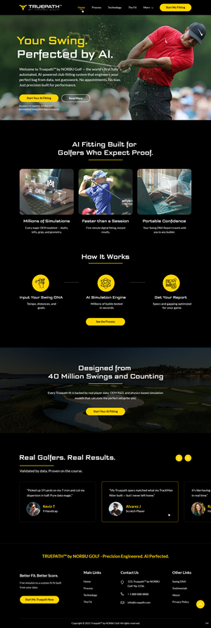 Squarespace Design by pb for The NORBU Agency | Design: #36285791