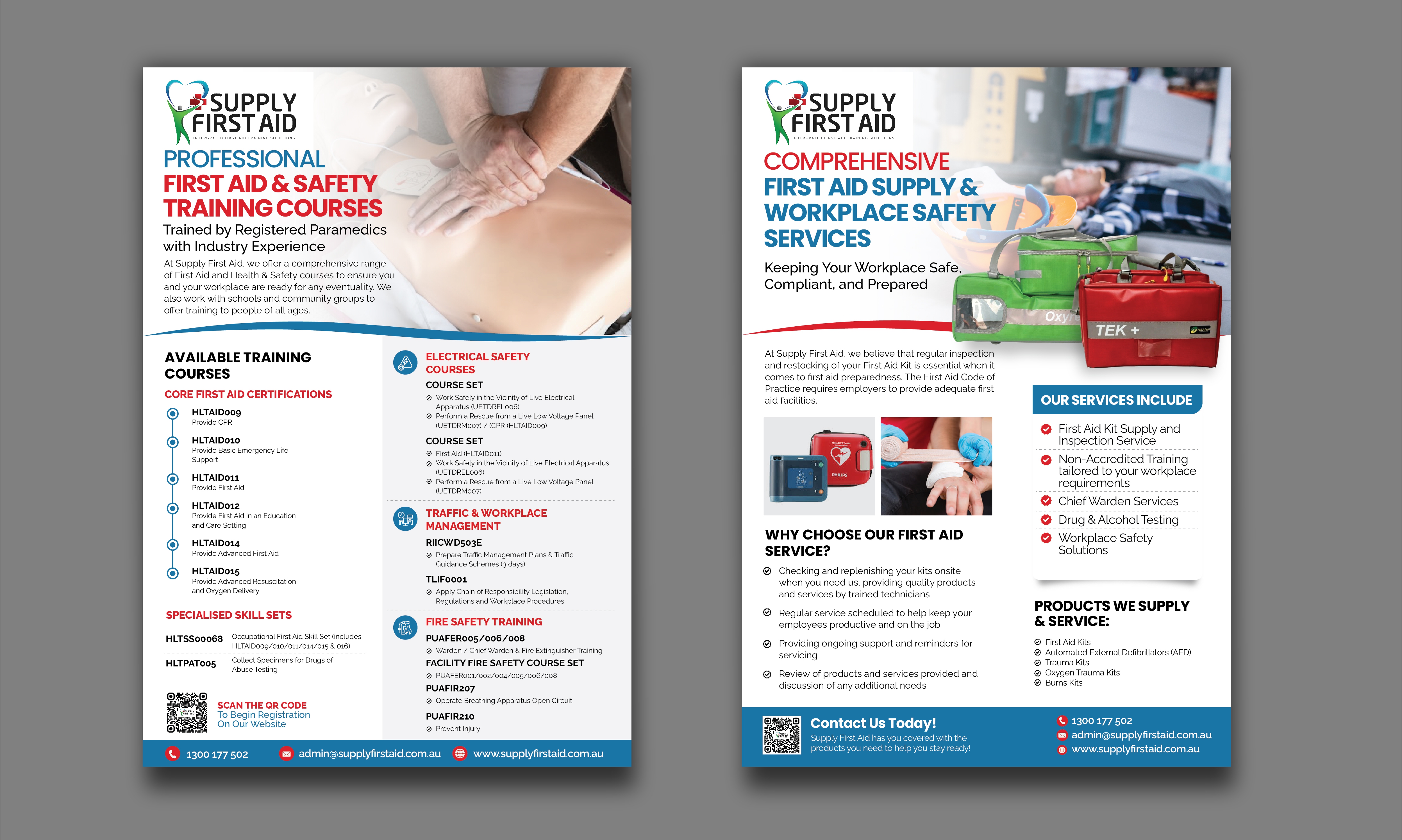 Flyer Design by Nel. for Supply First Aid | Design #36321465