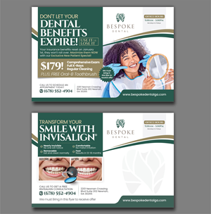 Flyer-Design von Nel. für Bespoke Dental | Design: #36283856