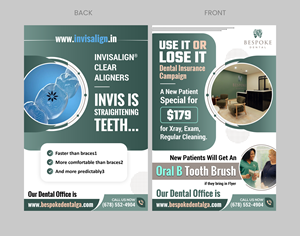 Flyer-Design von Creations Box 2015 für Bespoke Dental | Design: #36282180